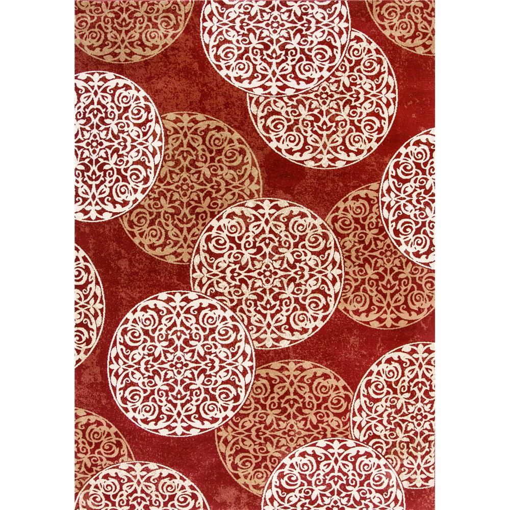 Dynamic Rugs 985014-339 Melody 7 Ft. 10 In. X 10 Ft. 10 In. Rectangle Rug in Red